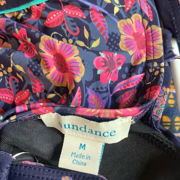 Sundance Floral One Piece Swimsuit - Pink and Blue - Picture 7 of 7